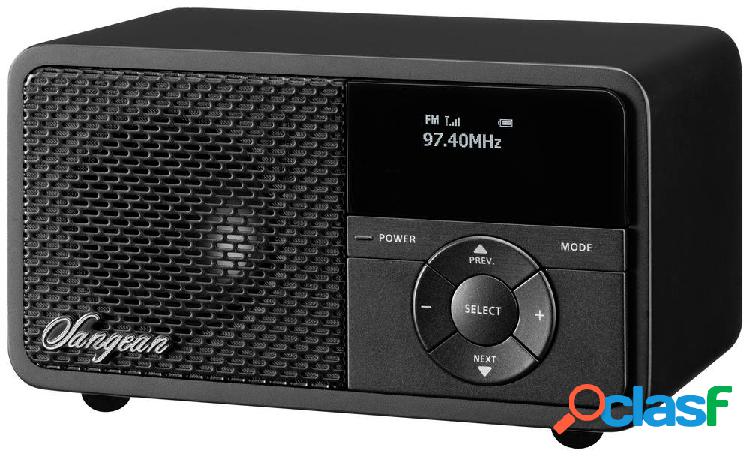 Sangean DDR-7X Radio da tavolo DAB+, FM AUX, Bluetooth,