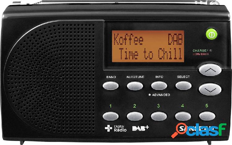 Sangean DPR-65 Radio portatile DAB+, FM Funzione di carica