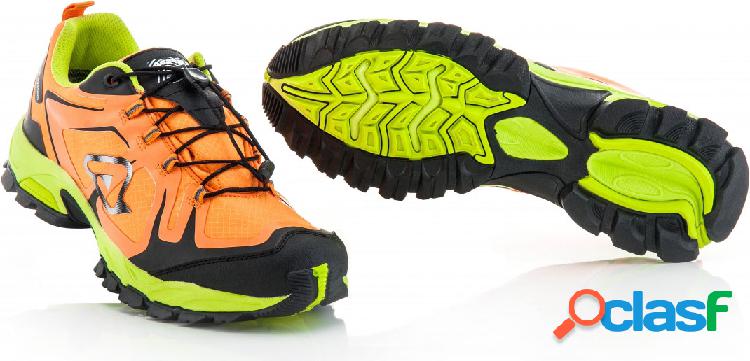 Scarpa moto Acerbis TRAIL WR Arancio Nero