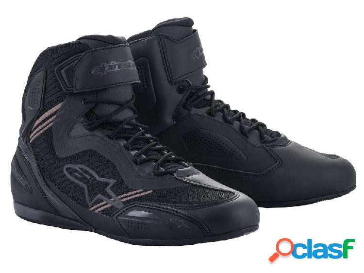 Scarpe moto Alpinestars FASTER-3 RIDEKNIT Nero Nero