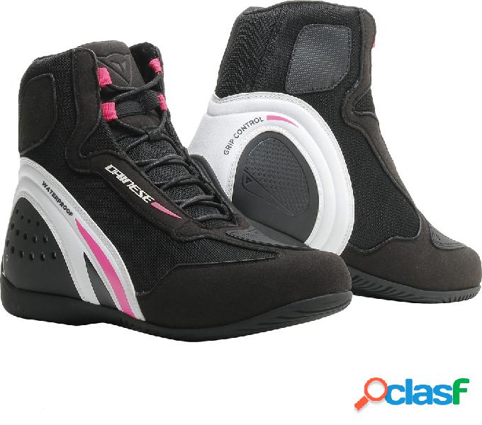 Scarpe moto donna Dainese MOTORSHOE D1 LADY DWP Nero Bianco