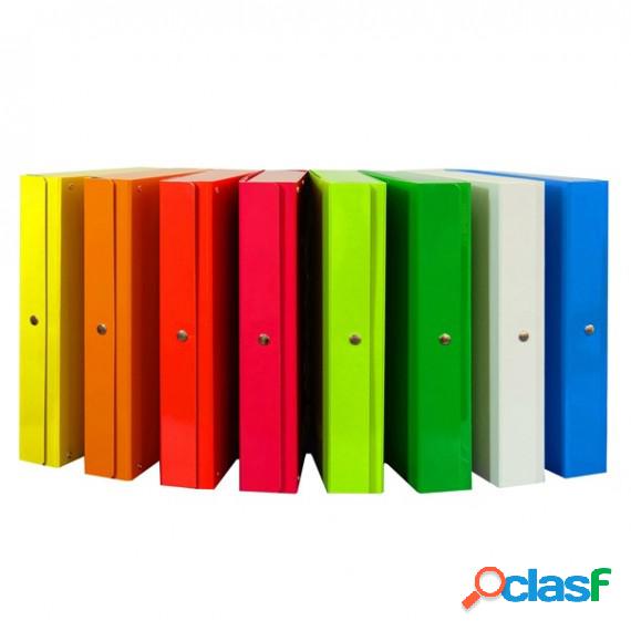 Scatola progetto Glossy - dorso 6 cm - verde - Starline