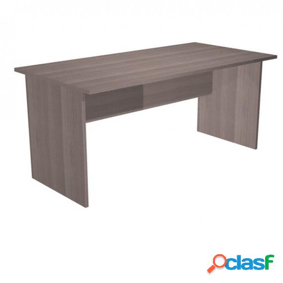 Scrivania Easy - lineare - 160x80x72 cm - frassino toscano -