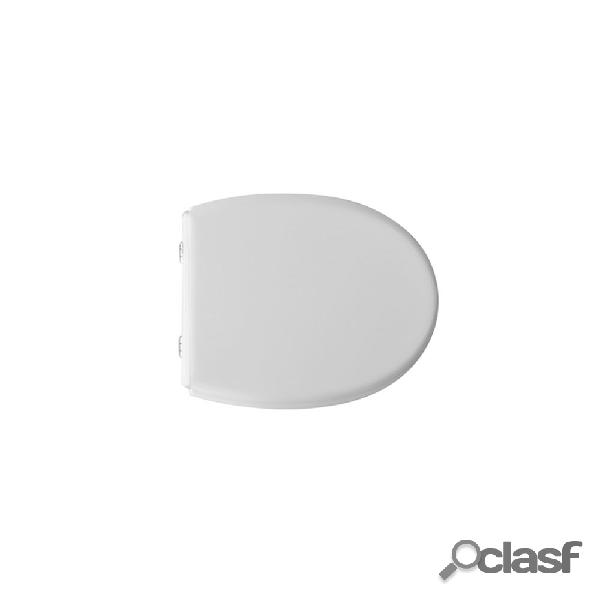 Sedile wc bianco dedicato a casa ceramica Azzurra serie