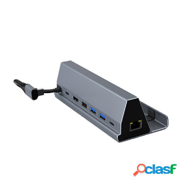 Seewei 7 in 1 Tipo-C Stazione di attracco USB2.0 5Gbps