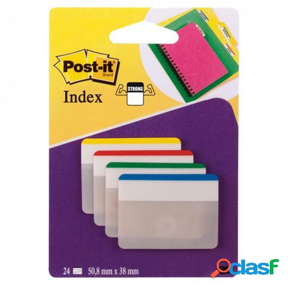 Segnapagina Post it Index Strong - 686F-1 - per archivio -