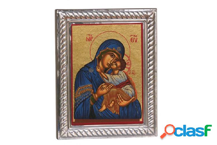 Selezione Zanolli Madonna con bambino argento argento blu