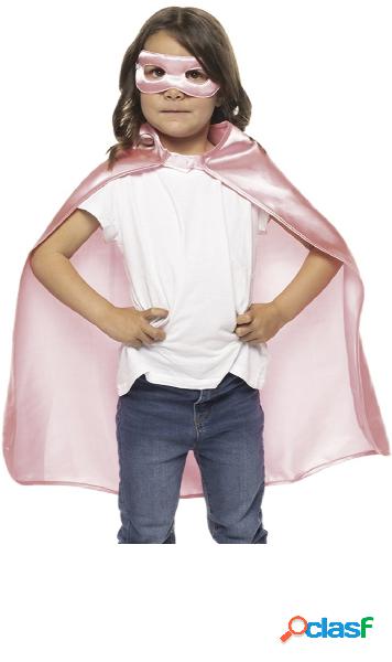 Set da Supereroe rosa per bambini