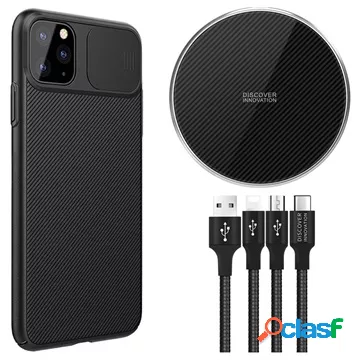 Set regalo Nillkin Fancy Pro iPhone 11 Pro - Nero