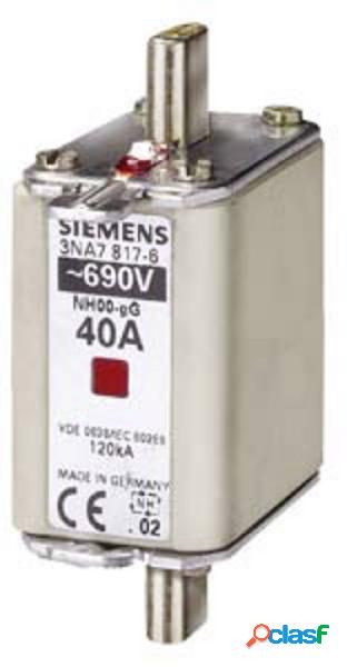 Siemens 3NA78226 Inserto fusibile Misura fusibile = 0 63 A