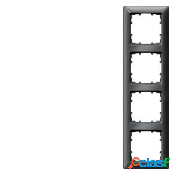 Siemens 4 vie Telaio di copertura Delta Carbone 5TG25546