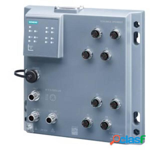 Siemens 6GK5208-0HA00-2ES6 Switch ethernet industriale 10 /