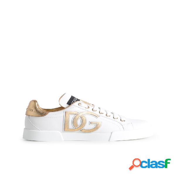 Sneaker portofino con logo d