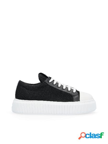 Sneakers A Rete Con Platform