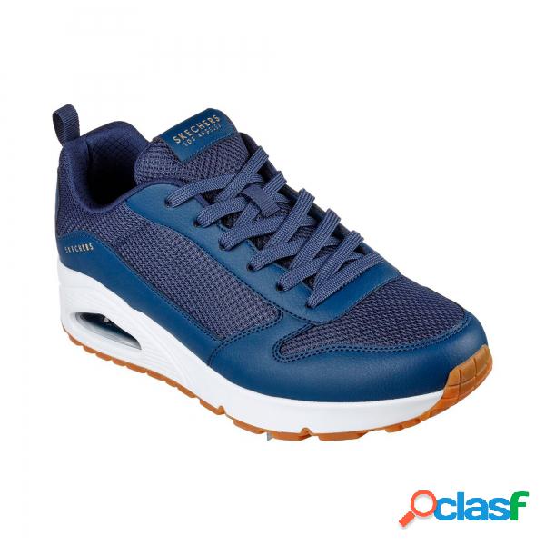 Sneakers Skechers Uno-Fastime Blu Navy Skechers - Inizio -