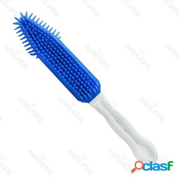 Spazzola In Morbido Silicone Per Cani E Gatti Misura 27Cm