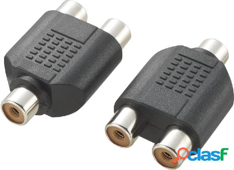 SpeaKa Professional SP-2873360 KR1248 RCA Audio Adattatore a