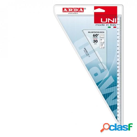 Squadra Uni - 60gradi - 30cm - Arda