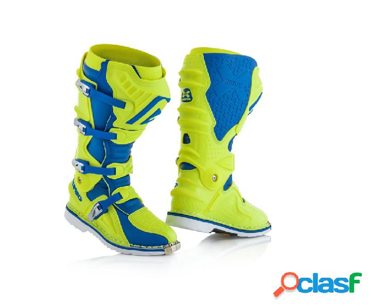 Stivali cross Acerbis X-Move 2.0 livello 2 Giallo fluo Blu