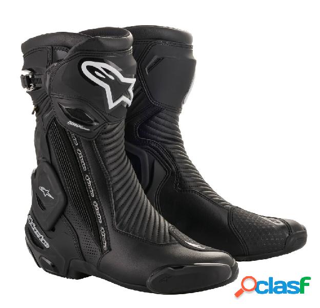 Stivali racing Alpinestars SMX PLUS V2 GORETEX Nero Argento