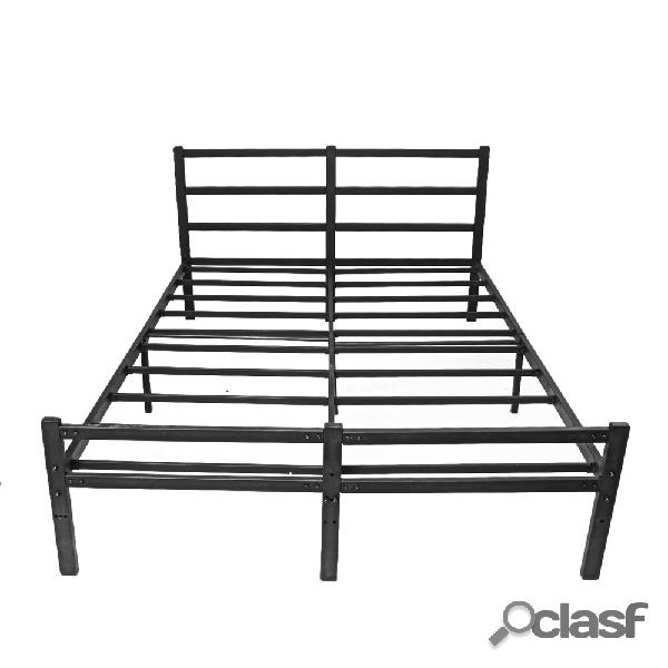 Struttura letto king size con testiera, 14 Pollici Struttura