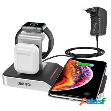 Supporto di Ricarica Wireless 4 in 1 Choetech T316 - 10W -