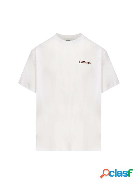 T-shirt Oversize In Cotone Con Monogramma