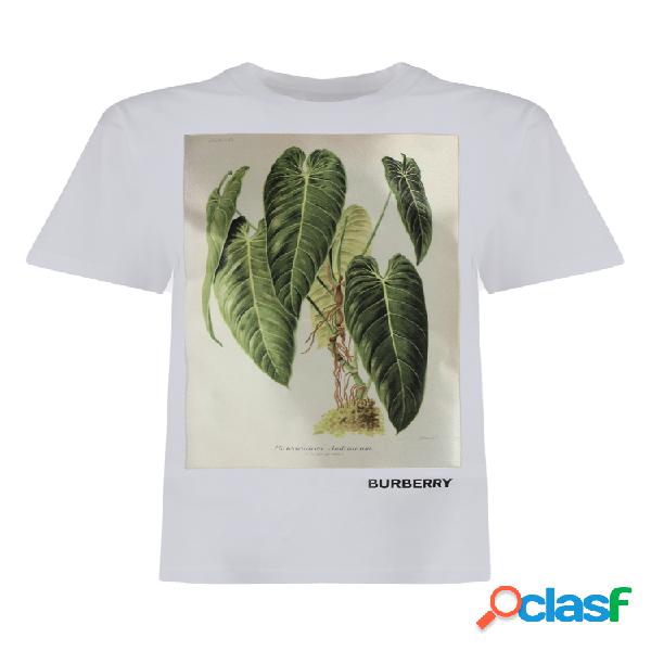 T-shirt stampa botanica vittoriana