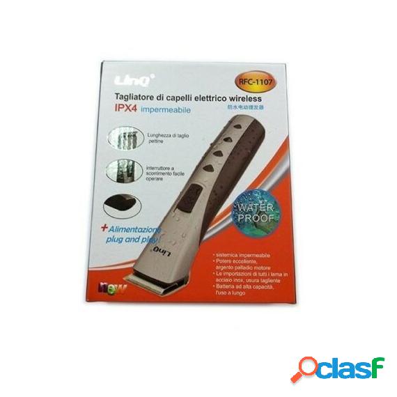 Tagliacapelli Barba Rasoio Wireless Elettrico Linq Rfc-1107