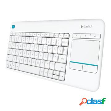 Tastiera Wireless con Touchpad Logitech K400 Plus - Spagnolo