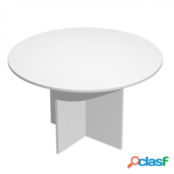 Tavolo riunione Easy - 4 posti - diametro 120 cm - altezza
