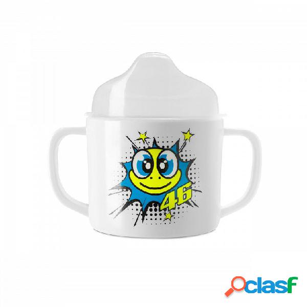 Tazza bambino VR46 POP ART TARTA Bianco