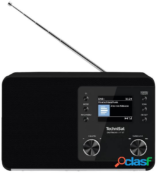 TechniSat DIGITRADIO 307 BT Radio a spina DAB, DAB+, FM AUX,