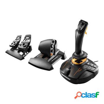ThrustMaster T.16000M FCS Flight Pack Joystick, acceleratore