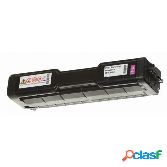 Toner Sp C340 Magenta Compatibile Serie Eco 407901 Per Ricoh