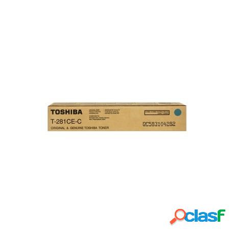 Toner Toshiba T-281-Cec Ciano Originale Per Toshiba E-Studio