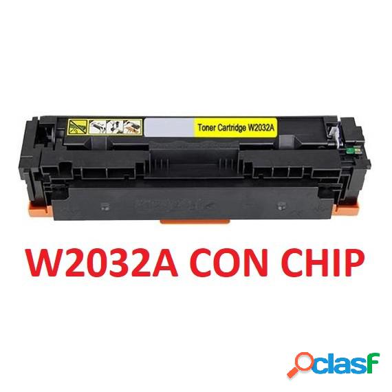 Toner W2032A Giallo Compatibile 415A Con Chip Per Hp Color