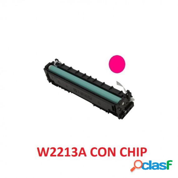 Toner W2213A Magenta Compatibile 207A Con Chip Per Hp Color