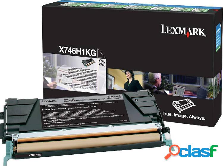 Toner return program Lexmark X746 X748 Originale X746H1KG