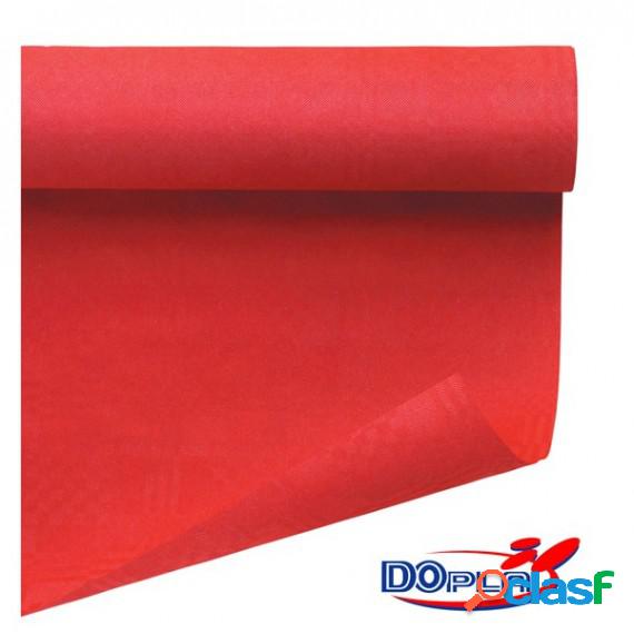 Tovaglia di carta - larghezza 120 cm - rosso - Dopla -