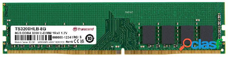 Transcend TS3200HLB-8G Kit memoria PC DDR4 8 GB 1 x 8 GB