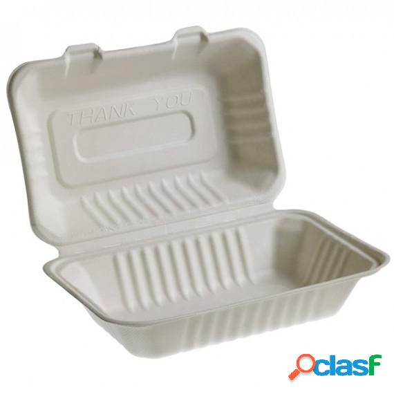 Vaschette Sandwich Take Away Bio - 23 x 15 cm - Leone -
