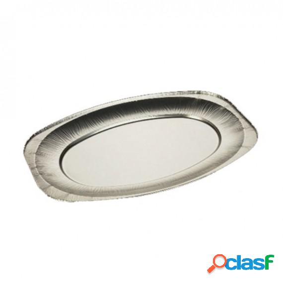 Vassoio in alluminio - 35 x 24,3 x 2,1 cm - Cuki - conf. 10