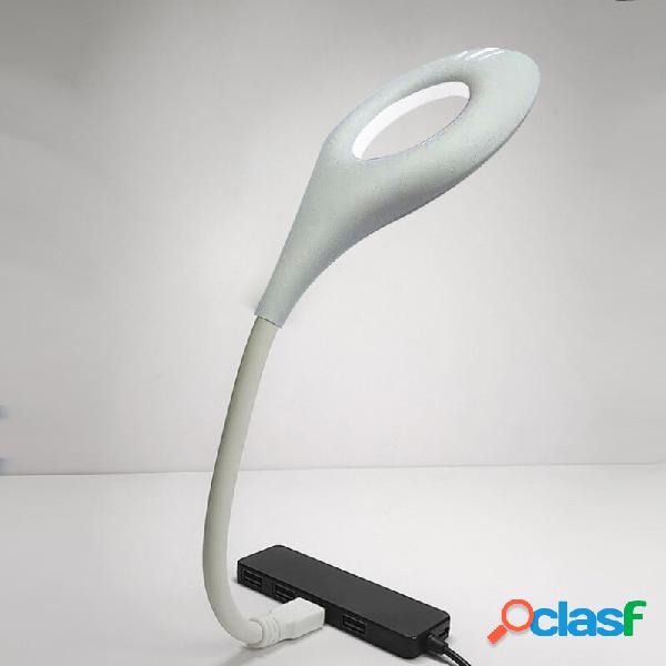 Voice Control Desk lampada USB Night Light Portable Smart