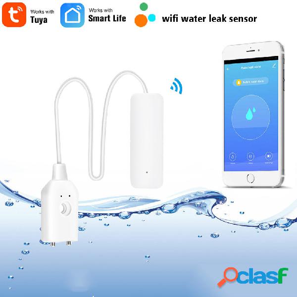 Wale Tuya WiFi Graffiti Sensore di allarme di perdita dacqua