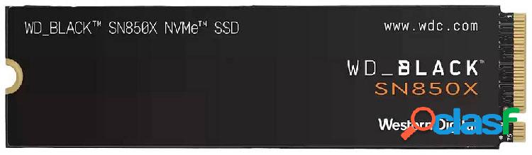 Western Digital Black™ SN850X 1 TB SSD interno NVMe/PCIe