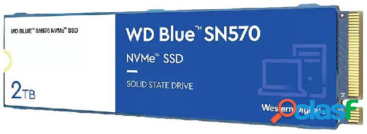 Western Digital Blue™ SN570 2 TB SSD interno NVMe/PCIe M.2