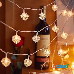 decorazioni per san valentino luci stringa fata 6m-40leds