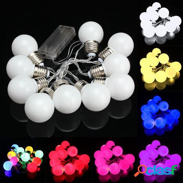 10 LED mini string festone fata lampadina lampada da