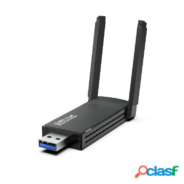 1300M Dual Banda Gigabit 5G USB Scheda di rete wireless